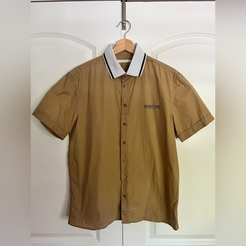 Helmut Lang Short Sleeve Button Down